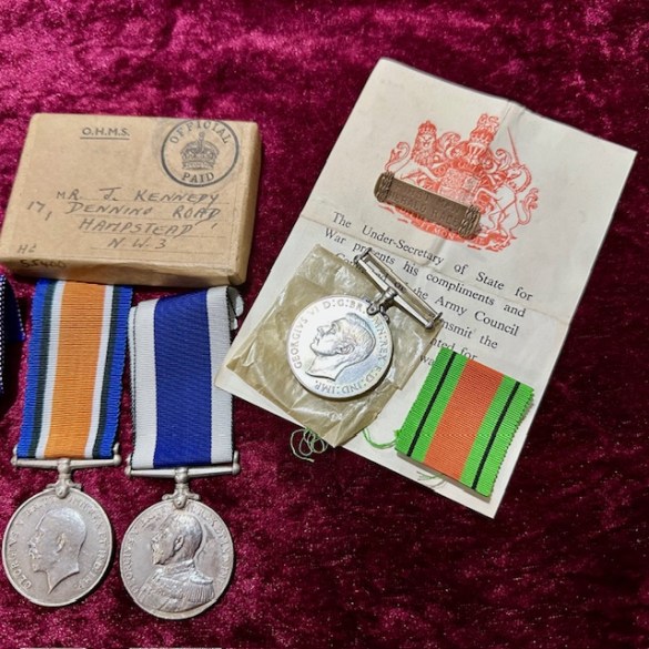 WW1 Family Medal Group 3